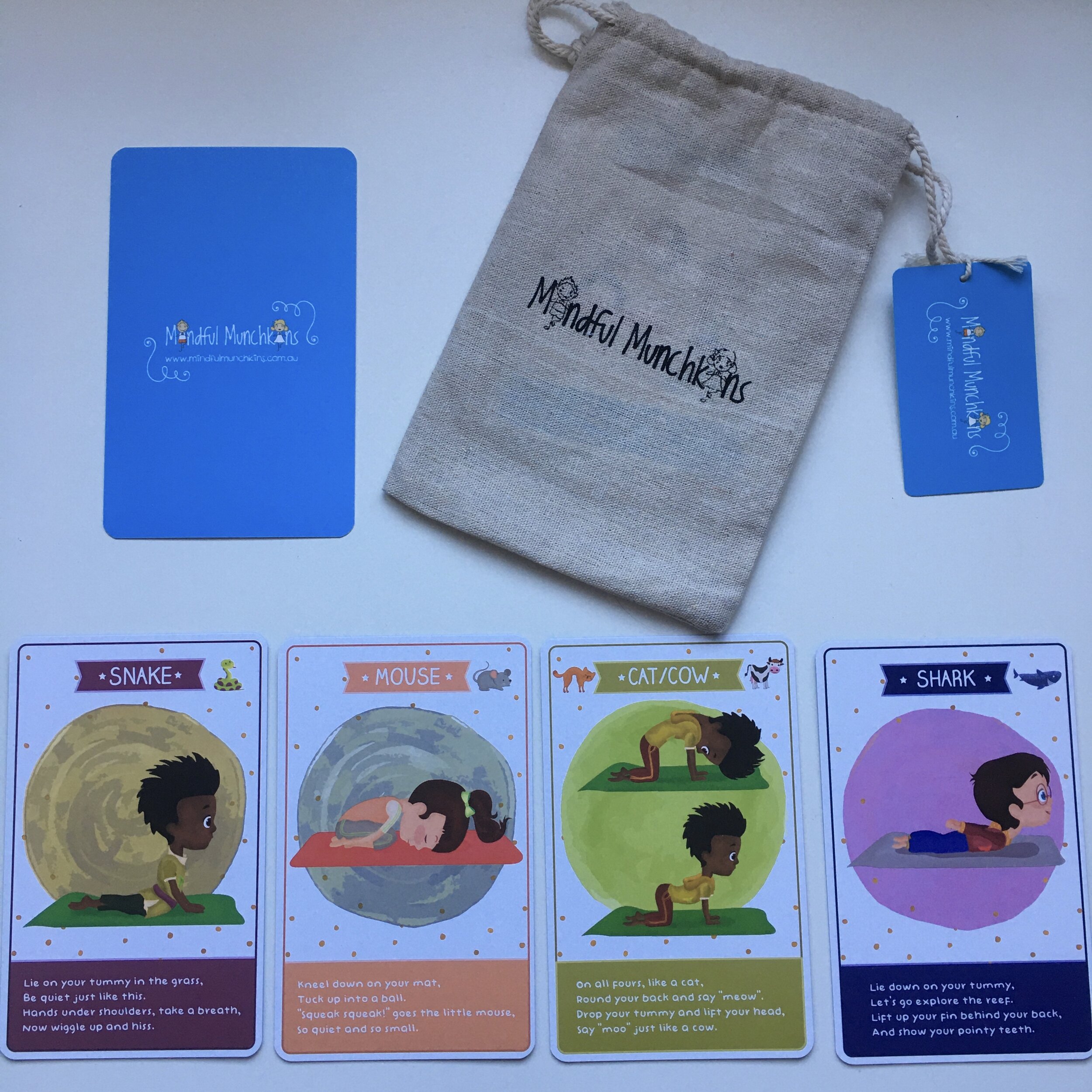 Mindful Munchkin Yoga Cards (website)